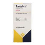 AMOEBRIZ JR ORAL SUSPENSION MEBENDAZOLE-QUINFAMIDE 60/20MG 10ML SINGLE DOSE