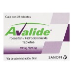 AVALIDE IRBESARTAN-HCTZ 150/12.5MG 28TABS