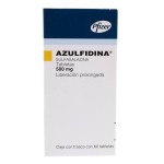 AZULFIDINE SULFASALAZINE 500MG 60TABS