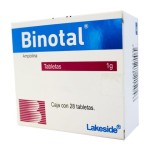 BINOTAL AMPICILLIN 1GR 28TABS