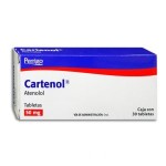 CARTENOL ATENOLOL 50MG 30TABS