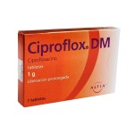 CIPROFLOX DM CIPROFLOXACIN 1G 7TABS XR
