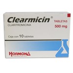 CLEARMICIN CLARITHROMYCIN 500MG 10TABS