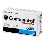 CONTINENTAL SOLIFENACIN 5MG 20TABS