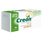 CREON PANCRELIPASE 25000 USP UNITS 50CAPS DR