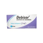 DEBISOR ISOSORBIDE DINITRATE 5MG 40TABS SUB-LINGUAL