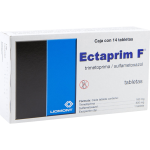 ECTAPRIM F TRIMETHOPRIM-SULFAMETHOXAZOLE 160/800MG 14TABS
