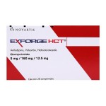 EXFORGE HCT AMLODIPINE-VALSARTAN-HCTZ 5/160/12.5MG 28TABS