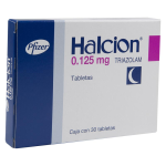 HALCION TRIAZOLAM 0.125MG 30 TABLETS