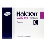 HALCION TRIAZOLAM 0.250MG 30 TABLETS