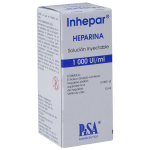 INHEPAR VIAL HEPARIN 1000 UNITS/ML 10ML