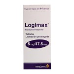 LOGIMAX XR FELODIPINE-METOPROLOL 5/47.5MG 14TABS