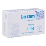 LOZAM LORAZEPAM 1MG 40TABS