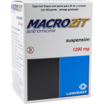 MACROZIT 1200 PEDIATRIC ORAL SUSPENSION AZITHROMYCIN 200MG/5ML 30ML