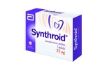 SYNTHROID LEVOTHYROXINE 25MCG 30TABS