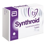 SYNTHROID LEVOTHYROXINE 75MCG 30TABS