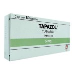 TAPAZOLE METHIMAZOLE 5MG 60TABS