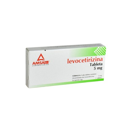 LEVOCETIRIZINE 5GR 10TABS