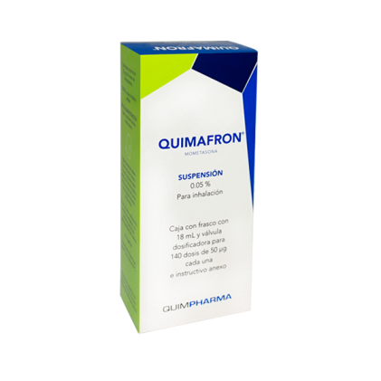 QUIMAFRON NASAL SPRAY MOMETASONE 50MG/100ML 18ML 140DOSES