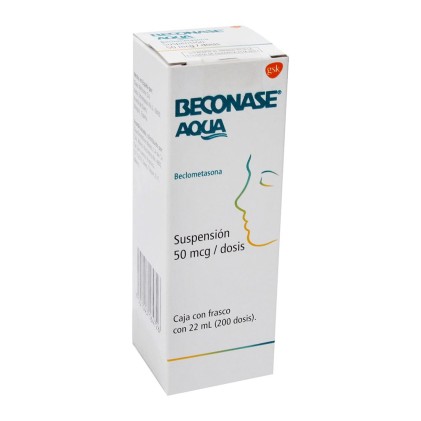 BECONASE AQ NASAL SPRAY BECLOMETHASONE 50MCG/100ML 22ML 200-DS