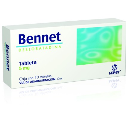 BENNET DESLORATADINE 5MG 10TABS