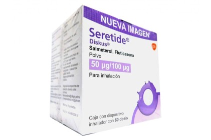 ADVAIR DISKUS SALMETEROL-FLUTICASONE 50/100MCG 60 DOSES