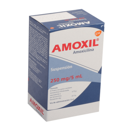 AMOXIL PEDIATRIC ORAL SUSPENSION AMOXICILLIN 250MG/5ML 75ML