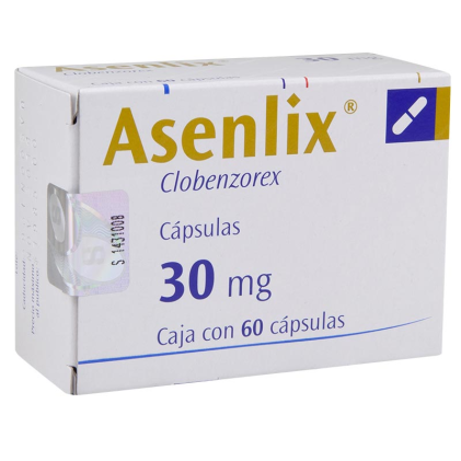 ASENLIX CLOBENZOREX 30MG 60CAPS