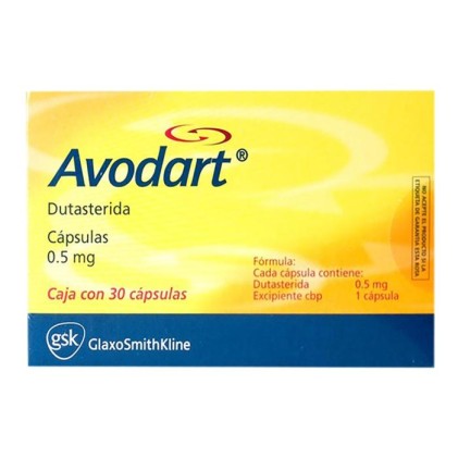 AVODART DUTASTERIDE 0.5MG 30CAPS