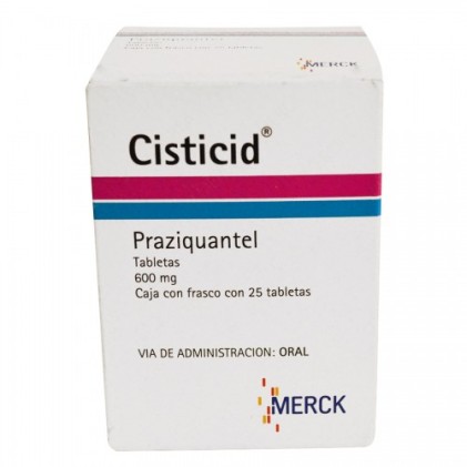 BILTRICIDE PRAZIQUANTEL 600MG 25TABS