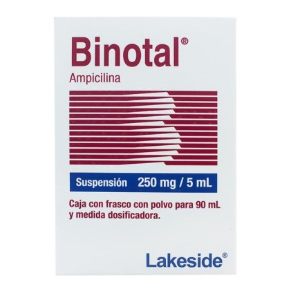 BINOTAL ORAL SUSPENSION AMPICILLIN 250MG/5ML 90ML