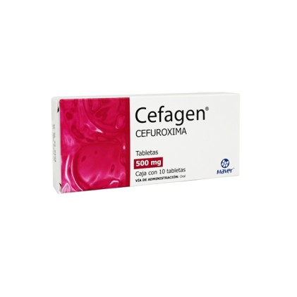CEFAGEN CEFUROXIME 250MG 10TABS
