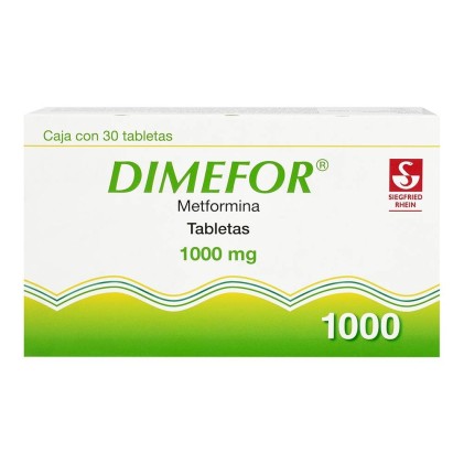 DIMEFOR METFORMIN 1000MG 30TABS