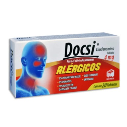 DOCSI CHLORPHENIRAMINE 4MG 20TABS