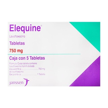 LEVAQUIN LEVOFLOXACIN 750MG 5TABS