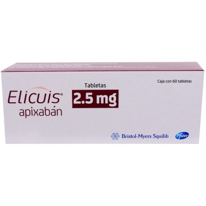 ELIQUIS APIXABAN 2.5MG 60TABS