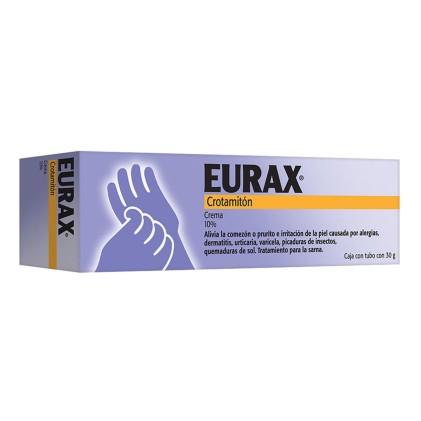 EURAX CREAM CROTAMITON 10% 30GR