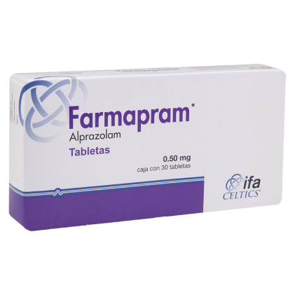 FARMAPRAM ALPRAZOLAM 0.50MG 30TABS