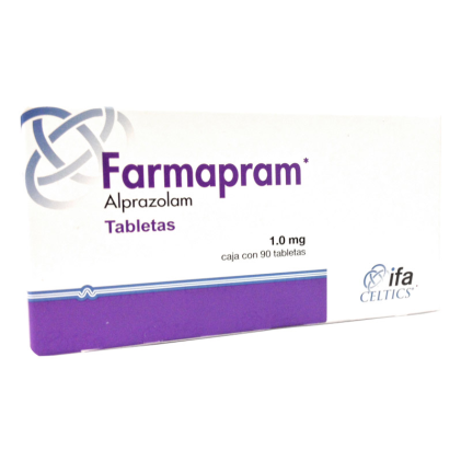 FARMAPRAM ALPRAZOLAM 1MG 90TABS