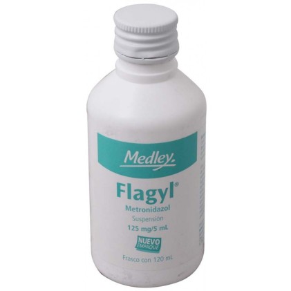 FLAGYL ORAL SUSPENSION METRONIDAZOLE 125MG/5ML 120ML