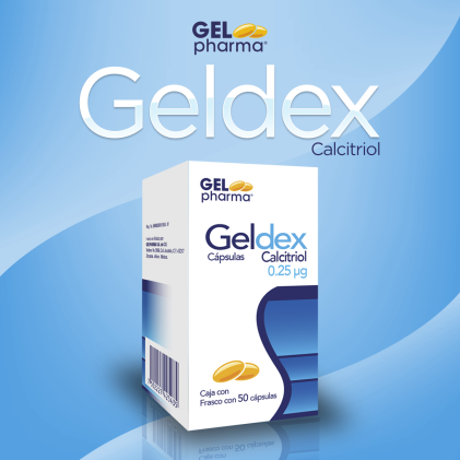 GELDEX CALCITRIOL 0.25MCG 30CAPS