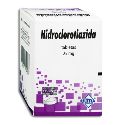 HYDROCHLOROTHIAZIDE 25MG 20TABS