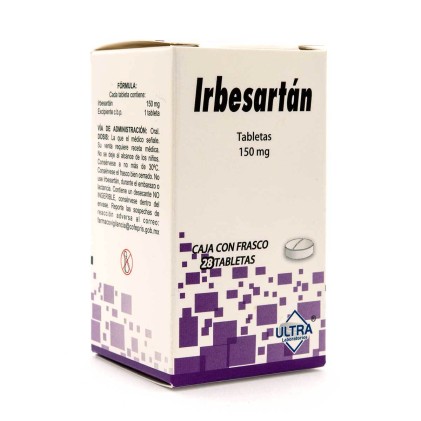 IRBESARTAN 150 MG 28 TABLETS