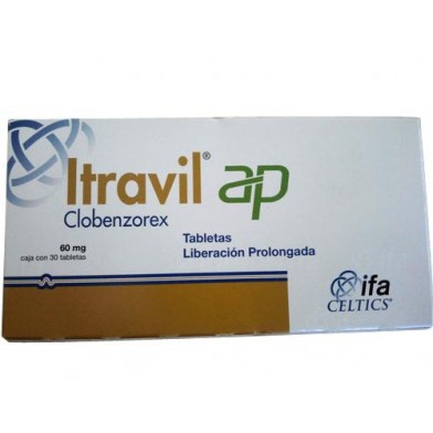 ITRAVIL AP CLOBENZOREX 60MG 30TABS
