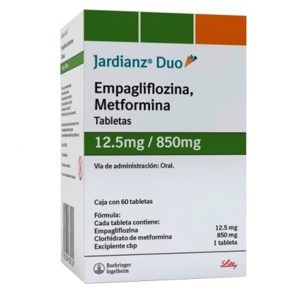 JARDIANE DUO EMPAGLIFLOZIN-METFORMIN 12.5/850MG 60TABS