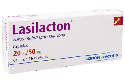 LASILACTONE FUROSEMIDE-SPIRONOLACTONE 20/50MG 16CAPS