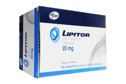LIPITOR ATORVASTATIN 20MG 15TABS