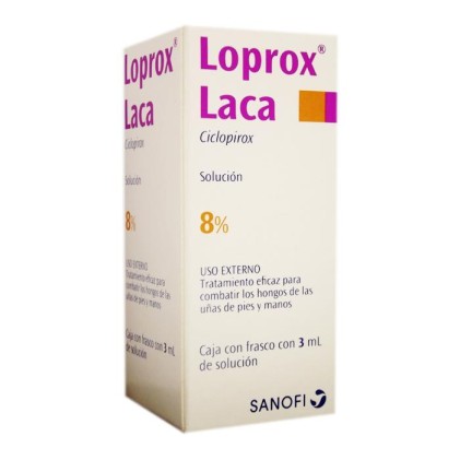 LOPROX LACQUER CICLOPIROX 8% 3ML