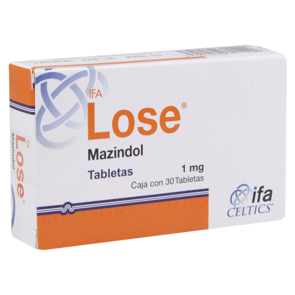LOSE MAZINDOL 1MG 30TABS
