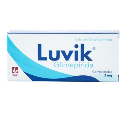 LUVIK GLIMEPIRIDE 2MG 30TABS